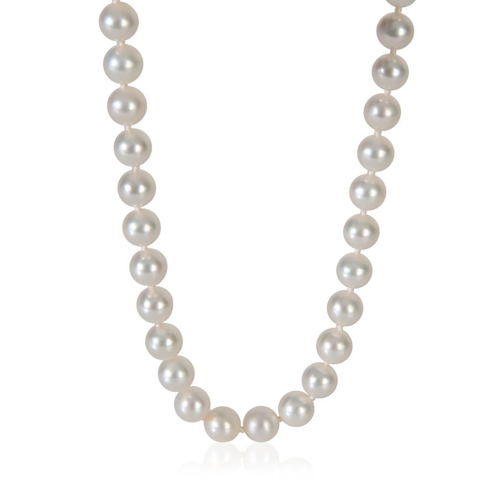 Tiffany & Co. White Gold Pearl Essential Necklace